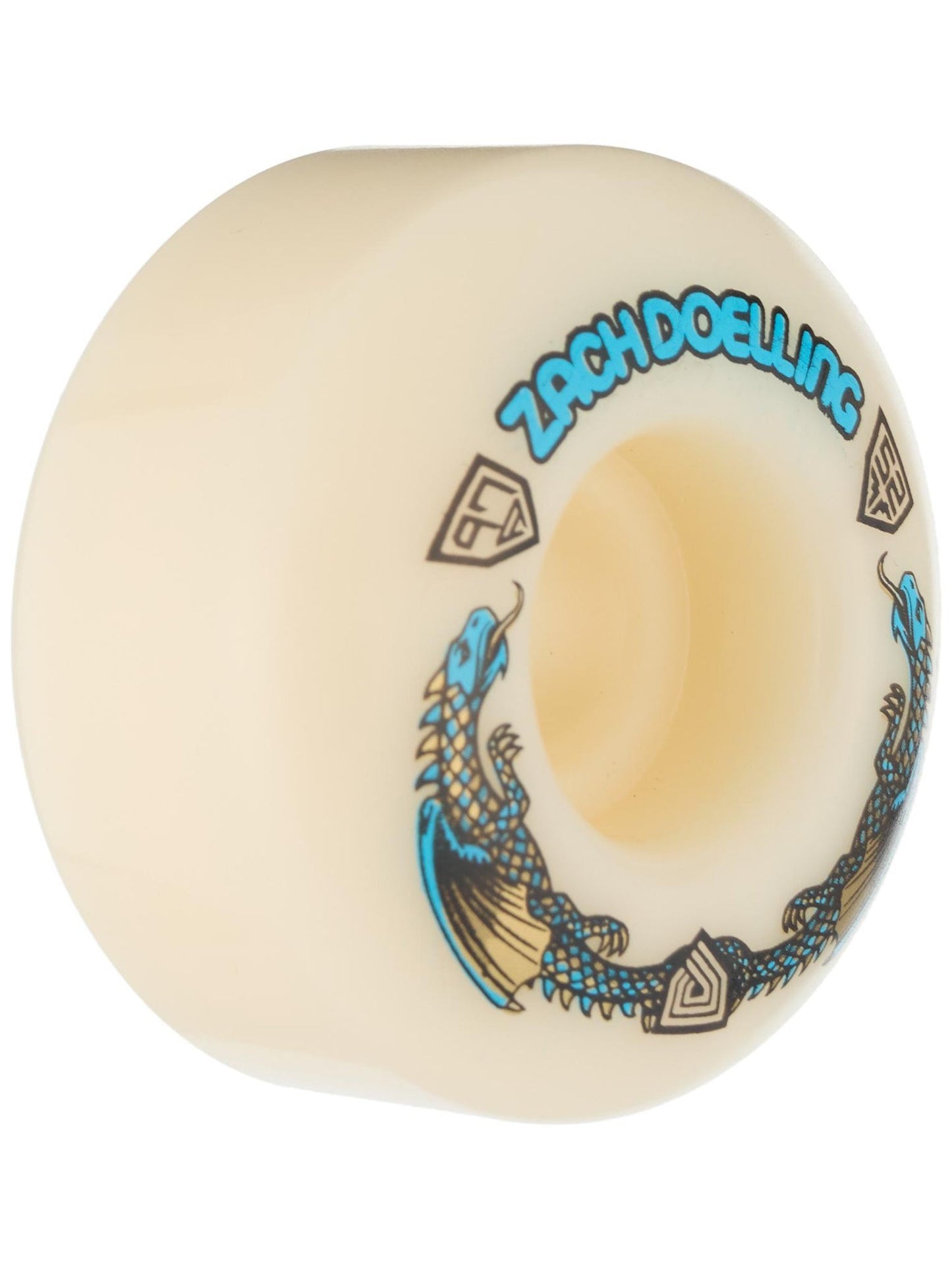 Zach Doelling Dragon Formula 52 x 31mm V1  97A White Wheels