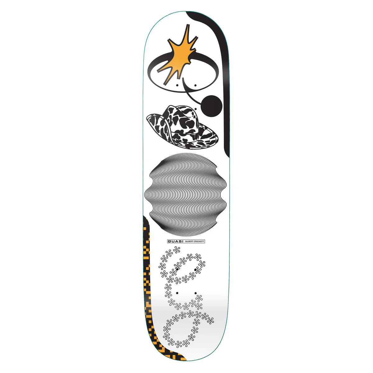 Quasi Gilbert Crockett Bellyachin' Deck - 8.25