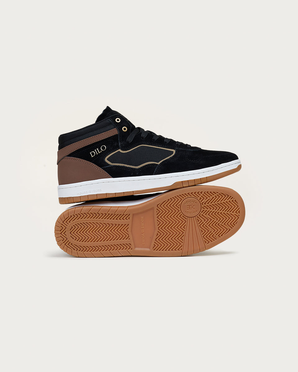 Hours Is Yours Black N Brown John Dilo Pro Shoes