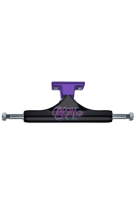 BAM X Slappy ST1 Hollow - Black/Purple Trucks