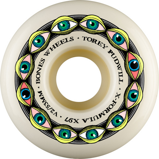 Torey Pudwill Frying Eyes 53mm V2 Locks X97 Wheels