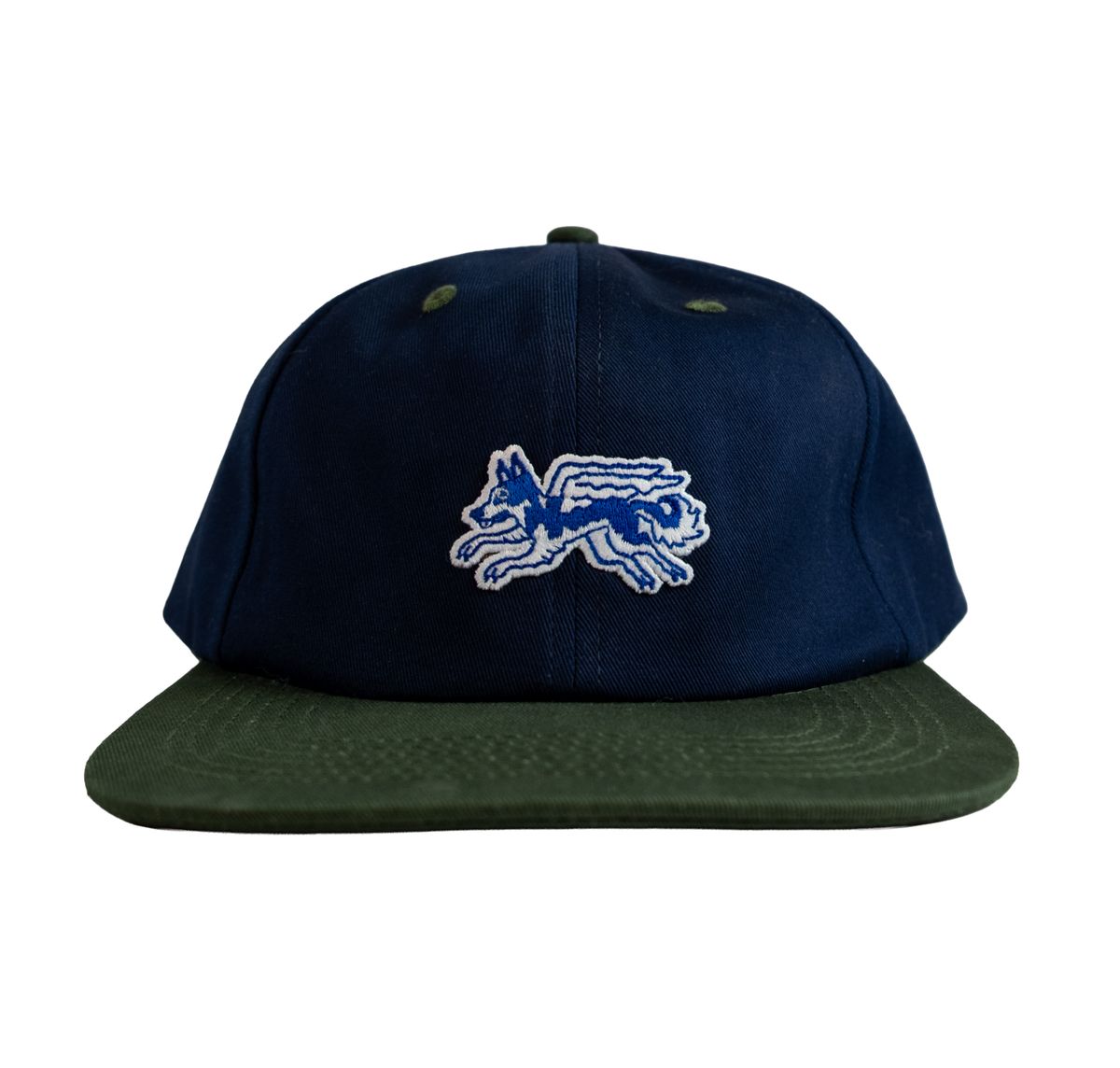 Juno Patch Hat - Navy/Green