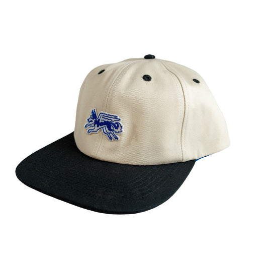 Juno Patch Hat - Cream/Black
