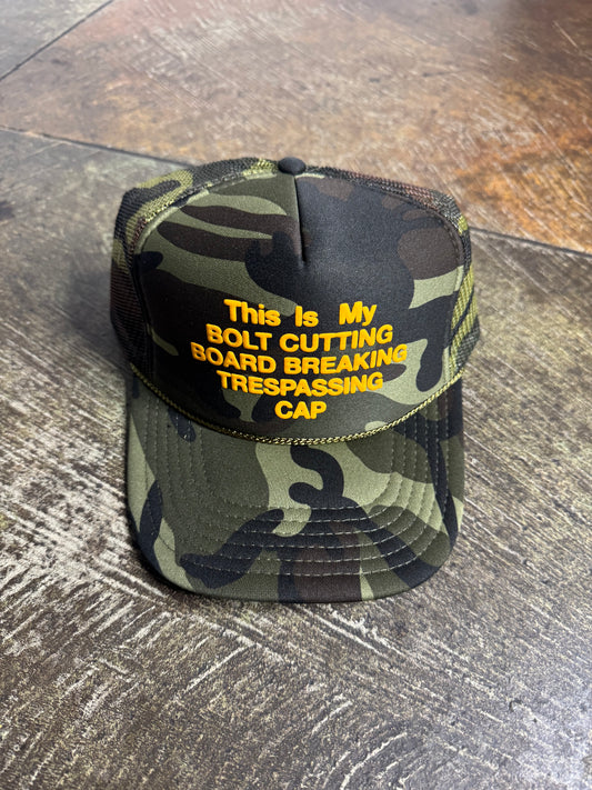 Trespassing Baker Camo Hat